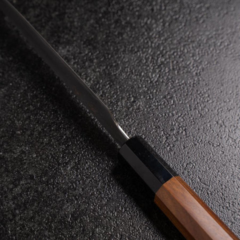 Steak knife AUS-10 Kasumi Buffalo Bubinga Handle 125mm (4.9”)-[Musashi]-[Japanese-Kitchen-Knives]
