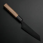 Steak knife AUS-8 Kurouchi Walnut Handle 115mm (4.5”)-[Musashi]-[Japanese-Kitchen-Knives]