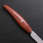 Steak knife VG-10 Damascus Andes Teak Handle 115mm (4.5”)-[Musashi]-[Japanese-Kitchen-Knives]