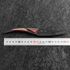 Steak knife VG-10 Mirror Damascus Maple Handle 100mm - Black (3.9”)-[Musashi]-[Japanese-Kitchen-Knives]