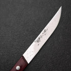 Steak knife VG-10 Tsuchime Mahogany Handle 110mm-[Musashi]-[Japanese-Kitchen-Knives]