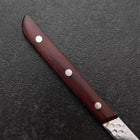 Steak knife VG-10 Tsuchime Mahogany Handle 110mm-[Musashi]-[Japanese-Kitchen-Knives]