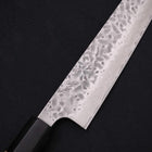 Sujihiki AUS-10 Tsuchime Damascus Buffalo Magnolia Handle 270mm-[Musashi]-[Japanese-Kitchen-Knives]