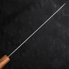 Sujihiki AUS-10 Tsuchime Damascus Oak Handle 240mm-[Musashi]-[Japanese-Kitchen-Knives]