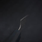 Sujihiki AUS-10 Wave Damascus Dark-Blue Urushi Handle 240mm-[Musashi]-[Japanese-Kitchen-Knives]
