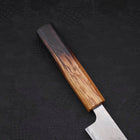 Sujihiki AUS-10 Wave Damascus Yaki Urushi Handle 240mm-[Musashi]-[Japanese-Kitchen-Knives]