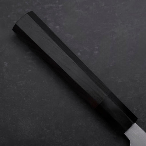 Sujihiki Blue Steel #1 Kasumi Buffalo Ebony Handle 270mm-[Musashi]-[Japanese-Kitchen-Knives]
