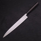 Sujihiki Blue Steel #2 Damascus Buffalo Ebony Handle 270mm-[Musashi]-[Japanese-Kitchen-Knives]