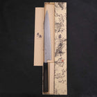 Sujihiki Blue Steel #2 Damascus Buffalo Ebony Handle 270mm-[Musashi]-[Japanese-Kitchen-Knives]