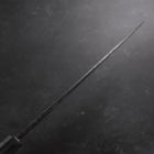 Sujihiki Blue Steel #2 Kurouchi Dark Blue Urushi Handle 210mm-[Musashi]-[Japanese-Kitchen-Knives]