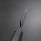 Sujihiki Blue Steel #2 Kurouchi Dark Blue Urushi Handle 240mm-[Musashi]-[Japanese-Kitchen-Knives]
