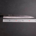 Sujihiki Blue Steel #2 Kurouchi Dark Blue Urushi Handle 240mm-[Musashi]-[Japanese-Kitchen-Knives]