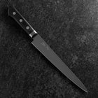 Sujihiki Molybdenum Polished Western Black Handle 210mm-[Musashi]-[Japanese-Kitchen-Knives]