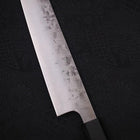 Sujihiki SLD Nashiji Washi Buffalo Ebony Handle 240mm-[Musashi]-[Japanese-Kitchen-Knives]