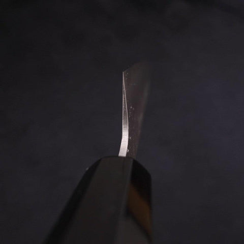 Sujihiki SLD Nashiji Washi Buffalo Ebony Handle 240mm-[Musashi]-[Japanese-Kitchen-Knives]