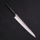 Sujihiki SLD Nashiji Washi Buffalo Ebony Handle 240mm-[Musashi]-[Japanese-Kitchen-Knives]