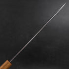 Sujihiki SLD Wave Damascus Yaki Urushi Handle 240mm-[Musashi]-[Japanese-Kitchen-Knives]