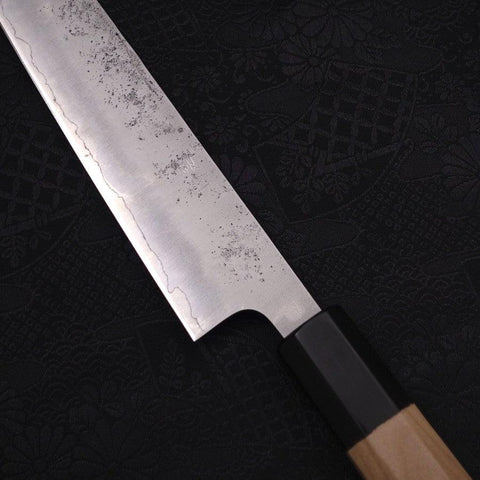 Sujihiki Silver Steel #3 Nashiji Buffalo Magnolia Handle Handle 240mm-[Musashi]-[Japanese-Kitchen-Knives]