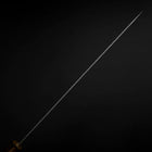 Sujihiki Silver Steel #3 Nashiji Sumi Urushi Handle 240mm (9.4”)-[Musashi]-[Japanese-Kitchen-Knives]