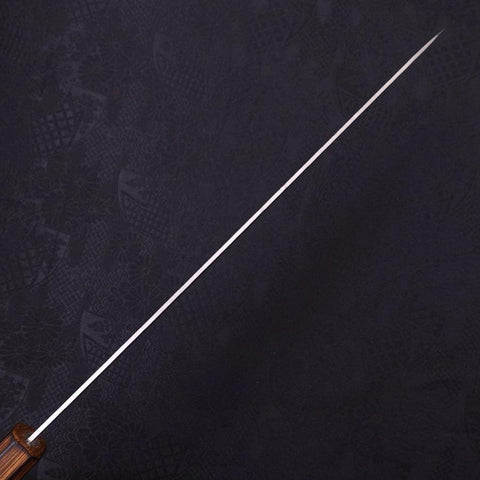 Sujihiki Silver Steel #3 Nashiji Sumi Urushi Handle 270mm-[Musashi]-[Japanese-Kitchen-Knives]