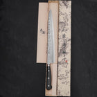 Sujihiki Silver Steel #3 Nashiji Western Handle 270mm-[Musashi]-[Japanese-Kitchen-Knives]