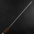 Sujihiki Silver Steel #3 Nickel Damascus Buffalo Turquoise Handle 270mm (10.6”)-[Musashi]-[Japanese-Kitchen-Knives]
