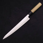 Sujihiki Silver Steel #3 Polished Buffalo Magnolia Handle Handle 240mm-[Musashi]-[Japanese-Kitchen-Knives]