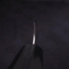Sujihiki Silver Steel #3 Polished Buffalo Magnolia Handle Handle 240mm-[Musashi]-[Japanese-Kitchen-Knives]