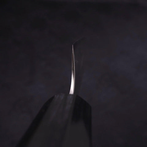 Sujihiki Silver Steel #3 Polished Buffalo Magnolia Handle Handle 240mm-[Musashi]-[Japanese-Kitchen-Knives]