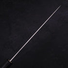 Sujihiki Silver Steel #3 Polished Buffalo Magnolia Handle Handle 240mm-[Musashi]-[Japanese-Kitchen-Knives]