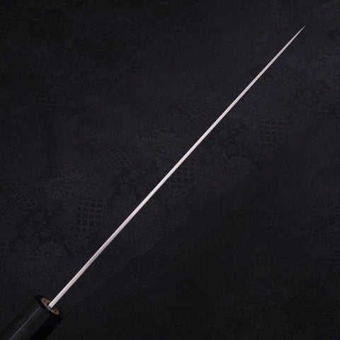 Sujihiki Silver Steel #3 Polished Buffalo Magnolia Handle Handle 240mm-[Musashi]-[Japanese-Kitchen-Knives]