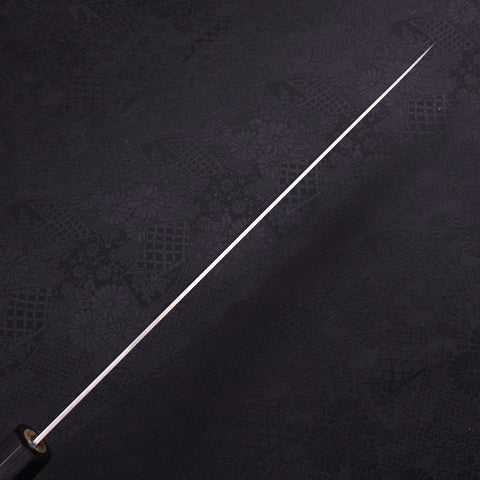 Sujihiki Silver Steel #3 Polished Buffalo Magnolia Handle Handle 270mm-[Musashi]-[Japanese-Kitchen-Knives]