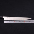 Sujihiki Silver Steel #3 Polished Buffalo Magnolia Handle Handle 270mm-[Musashi]-[Japanese-Kitchen-Knives]