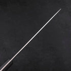 Sujihiki Silver Steel #3 Polished Western Black Handle 210mm (8.3”)-[Musashi]-[Japanese-Kitchen-Knives]