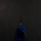 Sujihiki VG-10 Damascus Blue Birch Handle 240mm-[Musashi]-[Japanese-Kitchen-Knives]
