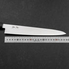 Sujihiki VG-10 Damascus Blue Birch Handle 240mm-[Musashi]-[Japanese-Kitchen-Knives]