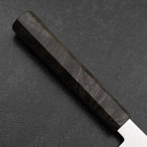Sujihiki VG-10 Damascus Gray Birch Handle 240mm-[Musashi]-[Japanese-Kitchen-Knives]