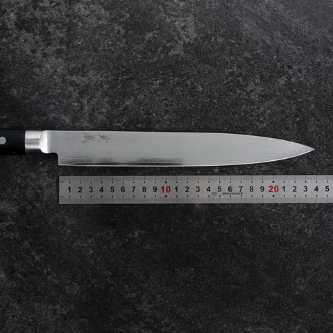 Sujihiki VG-10 Damascus Western Round Handle 240mm (9.4”)-[Musashi]-[Japanese-Kitchen-Knives]
