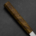 Sujihiki VG-10 Damascus Yellow-Brown Birch Handle 270mm-[Musashi]-[Japanese-Kitchen-Knives]