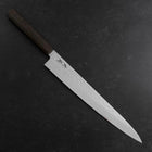Sujihiki VG-10 Tsuchime Damascus Ashwood Handle 270mm-[Musashi]-[Japanese-Kitchen-Knives]