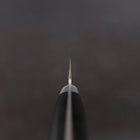 Sujihiki VG-10 Tsuchime Damascus Black Western Handle 245mm-[Musashi]-[Japanese-Kitchen-Knives]