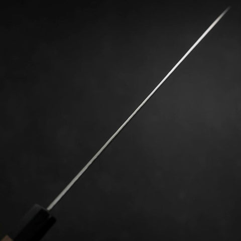 Sujihiki VG-10 Tsuchime Damascus Walnut Handle 240mm (9.4”)-[Musashi]-[Japanese-Kitchen-Knives]