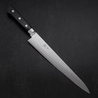 Sujihiki VG-5 Damascus Black Western Handle 235mm (9.3”)-[Musashi]-[Japanese-Kitchen-Knives]
