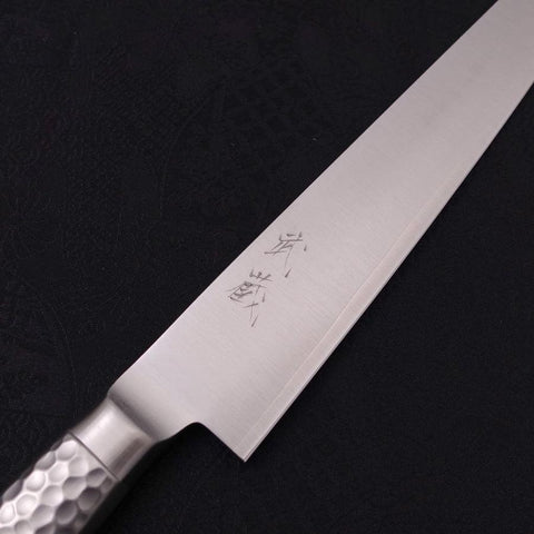 Sujihiki VG-5 Polished Western Handle 210mm-[Musashi]-[Japanese-Kitchen-Knives]