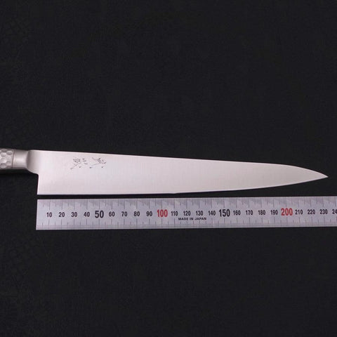 Sujihiki VG-5 Polished Western Handle 240mm (9.4”)-[Musashi]-[Japanese-Kitchen-Knives]