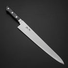 Sujihiki VG-5 Tsuchime Western Black Marble Handle 270mm (10.6”)-[Musashi]-[Japanese-Kitchen-Knives]