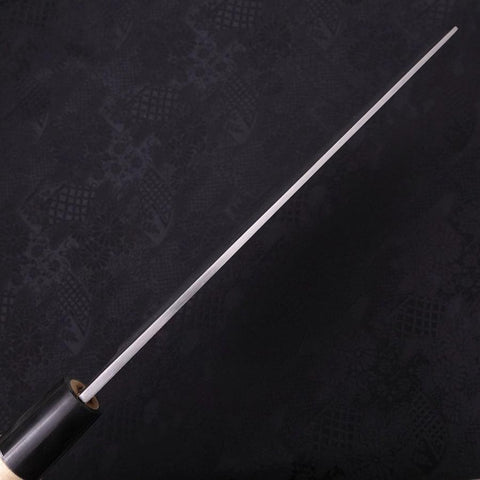 Sushikiri White Steel #2 Kasumi Buffalo Magnolia Handle 240mm-[Musashi]-[Japanese-Kitchen-Knives]