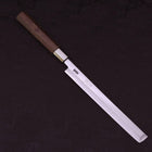 Takohiki Silver Steel #3 Walnut Handle 200mm-[Musashi]-[Japanese-Kitchen-Knives]