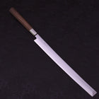 Takohiki White Steel #1 Walnut Handle 300mm-[Musashi]-[Japanese-Kitchen-Knives]