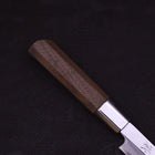 Unagi Silver Steel #3 Walnut Handle 105mm (4.1”)-[Musashi]-[Japanese-Kitchen-Knives]